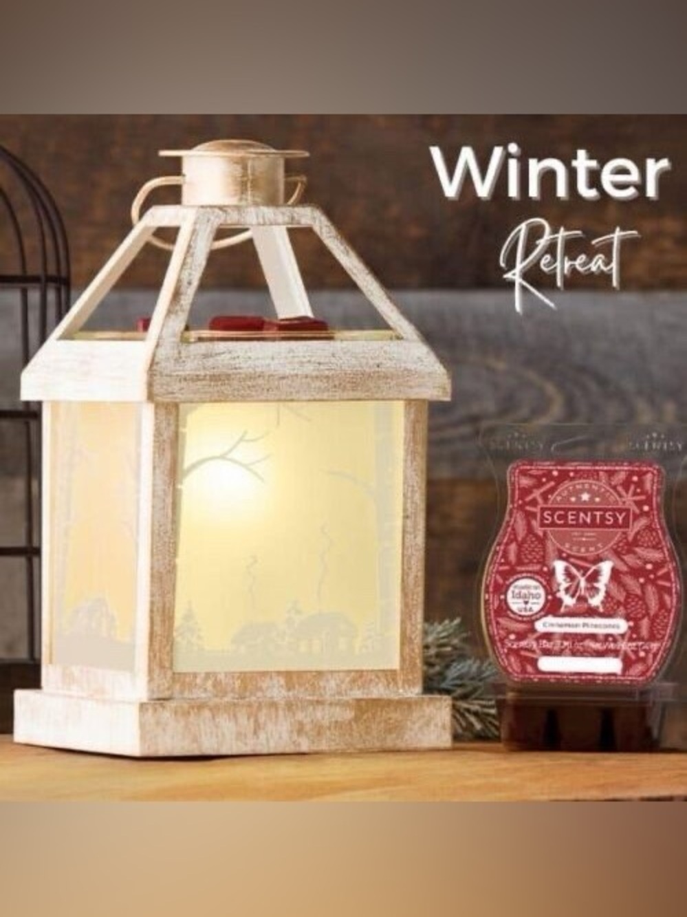 Scentsy Winter Retreat Warmer - Picture 2 of 6